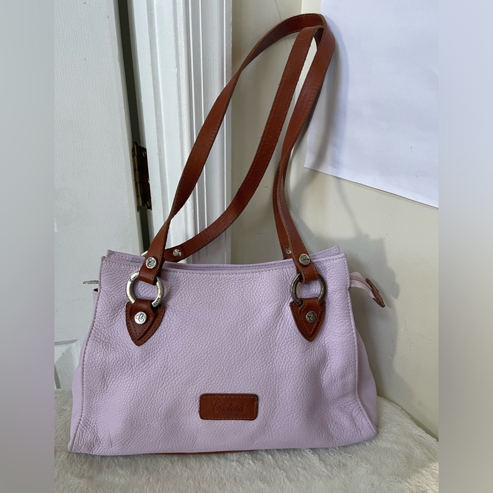 Cristina Leather Bag EUC